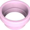 2 x Iced Coffee Silicone Ring for 30/40oz Stanley/tumbler Hot and cold universal Easy to clean Reuse 3.9-4 inch (pink)