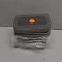 10 Pack Stainless Steel Food Storage Containers with Leak-Proof Lids, 34oz Reusable Metal Meal Prep Lunch Boxes, Stackable, BPA-Free, Dishwasher Safe for Snacks, Fruits & On-the-Go Meals