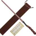 Magic Wizard Wand Resin Witch Sorcerer Wands for Kids Cosplay Party Halloween Costume Accessories, Broom