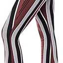 SATINA High Waisted Flare Leggings for Women - Yoga Pants for Women - Buttery Soft Bell Bottom Palazzo - Versatile Sizing, Large