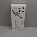 6-in-1 Electric Aquarium Gravel Cleaner 530GPH Powerful Fish Tank Vacuum with Sand Washer, Water Changer & Debris Remover, Quiet 32W Pump, Adjustable Telescopic Pole (Blue)