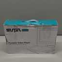 SUNPIN New 11.5" Portable DVD Player for Car and Kids, 9.5" Swivel Brightness Enhanced Screen, with Car Charger and Headrest Mount, Upgraded Remote Control, 5 Hours Battery, Dual Earphone Jack(Purple)