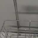 2 TieShower Organizer, Silver, Length 2ft