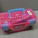 Barbie Tool Box Playset  18 Piece Deluxe Tool Set, Pretend Play Construction Tools with Tape Measure, Girls Pink Tool Box with Handle, Perfect Preschool Role Play Toy for Kids