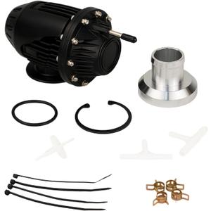 Aluminum Replacement Component Kit with Direct-Fit Adapter, Black Finish, Automotive Part