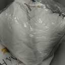 Premium White Luxury Goose Down Pillow - Ultra-Soft, Hypoallergenic, Hotel Quality for Optimal Comfort and Support - 1 Pack, Standard Size (20" x 26")