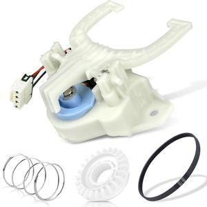 2025 New Upgraded WH03X30517 Washer Mode Shifter Actuator & WH01X27538 Washer Drive Belt & WH05X24185 Washing Machine Clutch & WH01X24434 Washer Spring for GE