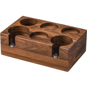 MOJAE Espresso Tamping Station, Walnut Espresso Station, Espresso Organizer Box Fit for 51-54mm Espresso Accessories