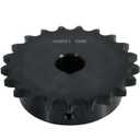 CHR #40 Roller Chain, 21 Tooth, 1/2" Pitch, 3/4" Bore, 4.78mm Keyway, Carbon Steel, B-Type Hub, 92mm OD - ISO 9001-2000 Certified