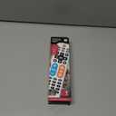 GE BigEZ OneTouch Big Button Universal TV Remote for Seniors, Easy to Use, Replacement Remote for Samsung, LG, Sony, Vizio, Roku TV, Streaming Players, Backlit Buttons, 2 Device, White, 84666