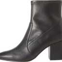 Amazon Essentials Women's Fitted Stretch Ankle Boots with Block Heel
