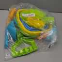 Collapsible Beach Sand Toys for Kids Toddlers, Collapsible Sand Bucket with Sifter Shovels Set with Mesh Bag and Sand Molds, Travel Beach Sandbox Toys for Boys Girls 3 4 5 6 7 8 9 10