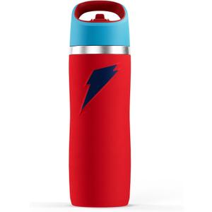 Gatorade 'Overtime' 22oz Stainless Steel Water Bottle, Straw Cap, Red/Blue