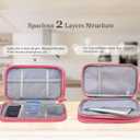 CAOODKDK Electronic Organizer Travel USB Cable Accessories Bag/Case,Waterproof for Power Bank,Charging Cords,Chargers,Mouse,Earphones Flash Driver