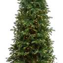 Nearly Natural 7ft. South Carolina Fir Artificial Christmas Tree with 550 Clear LED Lights and 2078 Bendable Branches