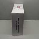 Fireproof Document Box with Combination Lock - Fire & Water Resistant Hard Case Safe Box for Important Documents, Certificates, Laptops, Passports (Black)