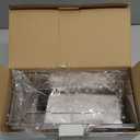 Sherr 2 Pcs Acrylic Pencil Dispenser Sharp and Dull Pen Holder for Classroom with 4 Stickers Transparent Straw Pen Bucket Dispenser Holder for Pencils Storage Home Office Teachers Classroom Supplies