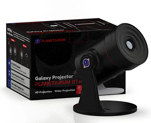 Galaxy Projector for Bedroom, Home Planetarium Astral Light Projector with Solar System & Constellation, Space Ceiling Starry Sky Night Light Projector with White Noise for Kids Adult Christmas Gift