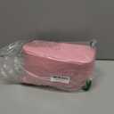 Bento Lunch Box with 8oz Soup Thermo, Kids Sustainable Bento Box Leakproof Lunch Food Containers with Lunch Bag, Kids Thermo Insulated Hot Food Jar for School, Trvael (Pink)