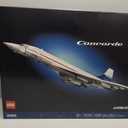 LEGO Icons Concorde Model Aircraft, Gift for Adults, Build a Replica Model of the Worlds Most Famous Supersonic Commercial Passenger Plane with Authentic Details and Functional Pieces, 10318, Large