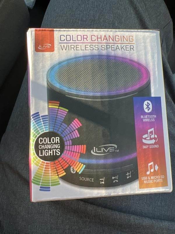 Color Changing Wireless Speaker