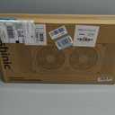 shinic 9" Window Fan Low-Noise Reversible Remote Control 3-Speed, ETL, Window Fan with Foam Seal Strip