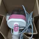 Mattress Vacuum Cleaner with Smart Dust Sensor, UV Bed Vacuum Cleaner with Hot Air, 16Kpa Strong Suction 500W & 45000Rpm Brushroll Rotation & Ultrasonic Tech & 0.6L Dust Cup, Corded