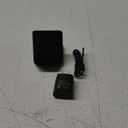 Foldable Wireless Charger for Samsung Galaxy Z Flip 7, Portable Travel Wireless Charging Stand, 15W Fast Wireless Charger Station for Galaxy Z Flip6/5/4/3, Motorola Razr+ (20W Adapter Included), Black