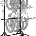 monTEK Rolling 4-Bike Rack Garage, Up to 4.5" Tire Width