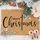 Merry Christmas Stencils for Painting on Wood Signs Reusable Small and Large Merry Christmas Stencil for Door Hanger Doormats Home Canvas Crafts Wall Holiday (Merry8)