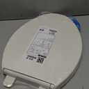 KOHLER 20110-96 Brevia, Slow Close Toilet Seat, Elongated Toilet Seat, Grip-Tight Bumpers Quick-Attach Hardware, Biscuit
