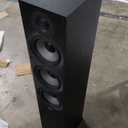 ELAC Debut 2.0 F6.2 Floorstanding Speaker, Black (Each) - 1 Cloth Dome Tweeter & Triple 6.5 Aramid Fiber Woofers - 3-Way Bass Reflex - Up to 35,000 Hz Response