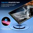 [2+2 Pack] Galaxy S22 Ultra Privacy Screen Protector, 9H Tempered Glass, Ultrasonic Fingerprint Support, 3D Curved, HD Clear Anti-Spy Film for Samsung S22 Ultra 5G Glass Screen Protector