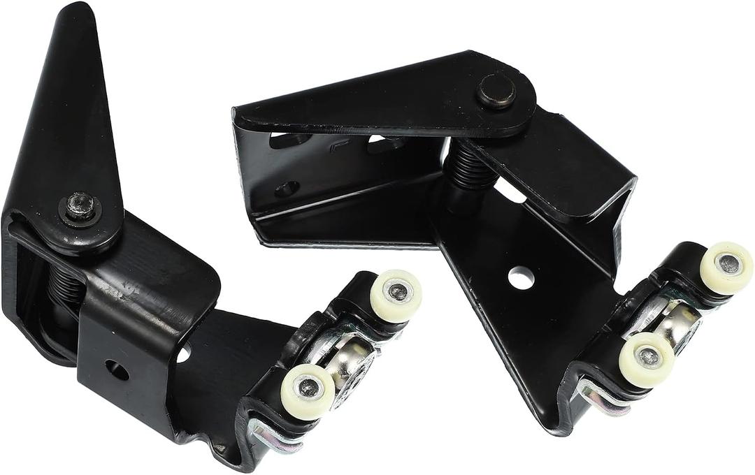 X AUTOHAUX Pair Left Right Side Power Sliding Door Roller for Honda Odyssey 1999-2004 Middle Center Sliding Door Roller Hinge Assy Replaces 72560-S0X-A53 72520-S0X-A53