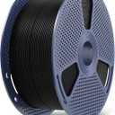 SUNLU PLA+2.0 3D Printer Filament, Large Spool, Black, 5KG