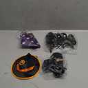 Halloween Pet Costumes Cat Wizard Costume Dog Funny Wizard Clothes Cat Bat Wings Wizard Hat Cute Pumpkin Cloak Outfits for Kittens Puppies