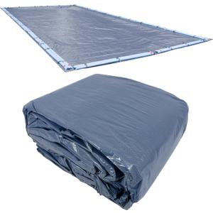Pool Mate 18 x 36 ft Basic Value Line Winter Pool Cover for Inground Pools, 41' x 23'