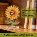 2026 Inspirational School Graduation Graduate Gifts for Women Student Acrylic Keepsake Desk Decor High School College Masters Degree Phd Positive Quote Graduation Gift for Her Him Friends, You Are