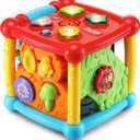 VTech Busy Learners Activity Cube (Frustration Free Packaging) (Red)