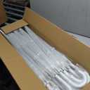 GEWURIZXY 20 Pcs Clear Umbrella Wedding Bulk 47 Inch Large Dome Rain Windproof Stick Umbrellas for Weddings Prom Graduation and Outdoor Events(White Handle) (Clear, 82CM 20PCS)