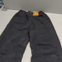 Kids Girls Baggy Jeans Casual Wide Leg High Waist Denim Pants Size 5-14 Years (10-11 Years, Black)