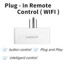 LINKVOLT Smart WiFi Plug Compatible with Alexa and Google Home Smart Outlet Timer with APP Voice Remote Control 2.4 GHz