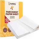 Katbite 200PCS 12x16 In Heavy Duty Flat Parchment Paper, Parchment Paper Sheets for Baking Cookies, Cooking, Frying, Air Fryer, Grilling Rack, Oven(12x16 Inch)[Advanced Series] (12"x16")