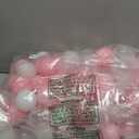 GOGOSO Ball Pit Balls for Toddler, Baby Plastic Playballs Kids Soft Pastel Pelotas Non-Toxic BPA-Free 2pink+White+Clear 100 Balls