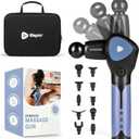 LifePro Percussion Massage Gun FSA HSA Eligible Deep Tissue Handheld Massager for Athletes  Muscle Recovery Tool for Men & Women  Quiet, Portable with Attachment Heads & Travel Case