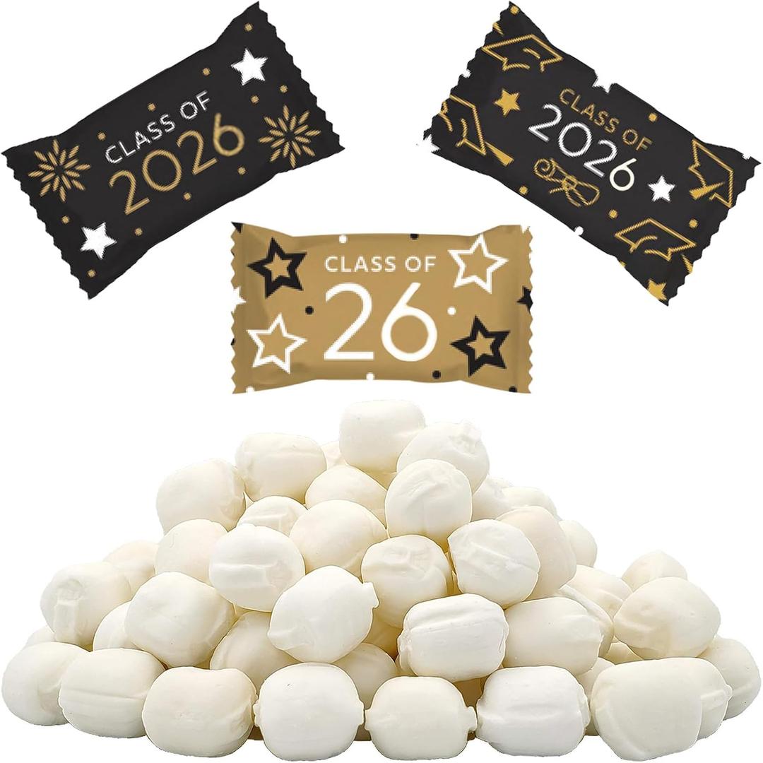 2 x Fruidles Congrats Grad 2026 Buttermints, Mint Candies, 55-Pack After Dinner Mints, Fat-Free, Kosher Certified, Individually Wrapped (EXP 12/20/26)