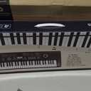 61 key keyboard Piano,Portable Electronic Digital Piano,Built In Dual Speakers,External Microphone,Power Plug,Rich Teaching Content,Multi-Functional Electronic Piano Suitable For Beginners iiw88