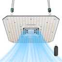 VIVOSUN AeroLight A100SE, LED Grow Light 100W with Integrated Circulation Fan & GrowHub Controller E25, Compatible with App and E42A, 2x2/2x4 Coverage, Establish an Intelligent Grow Environment