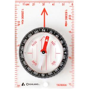 Coghlans Outdoor Compasses  Lightweight, Durable Navigation Tools for Hiking, Camping, Orienteering & Survival with Map, Wrist, Lensatic, LED, and Carabiner Options (One Size)