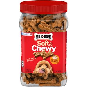 Milk-Bone Soft & Chewy Chicken Recipe Dog Treats, 25 Ounces (1 Count)